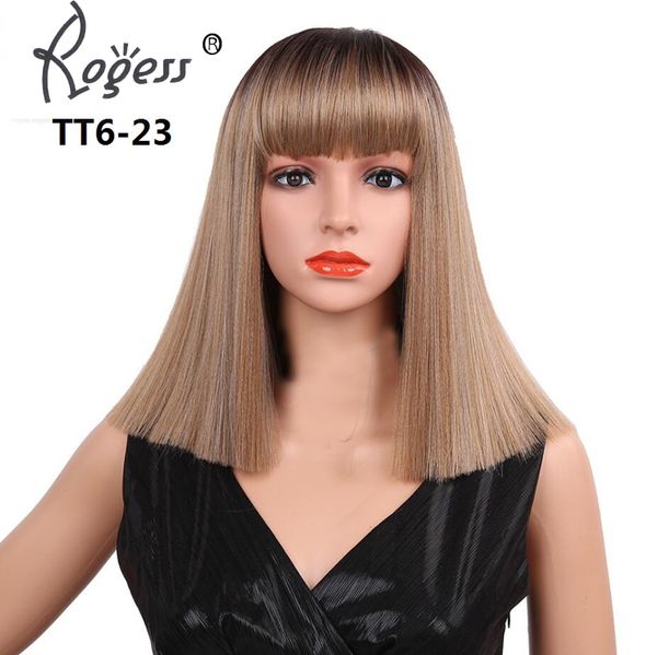 New Fashion Gaga Hairstyle Bob Shoulder Length Mixed Dark Gold