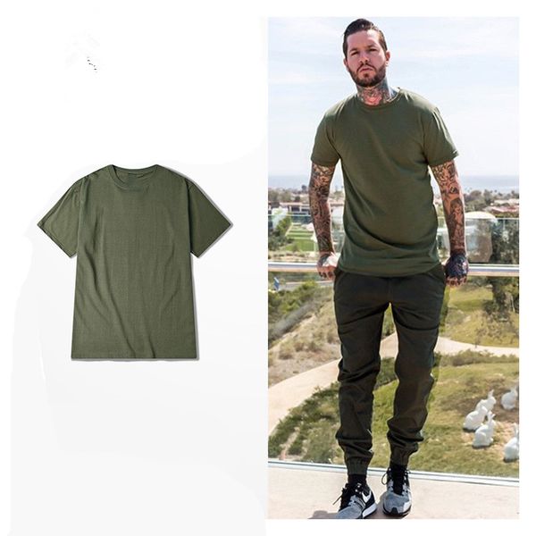 

european and american street trend style simple and pure men's short sleeved t-shirt, White;black