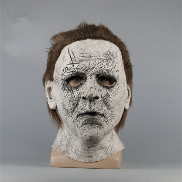 

100% latex horror movie halloween michael myers mask party masquerade cosplay latex myers masks full head mask