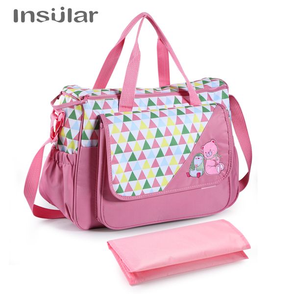 

multifunctional diaper bags large capacity backpack travel diaper organizer fashion mummy maternity nappy single shoulder bag b