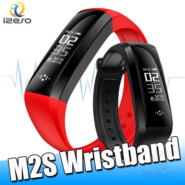 

m2s smart band fitness tracker calorie counter sports bracelet health monitor wristband w/24h continuous heart rate sleep monitor waterproof