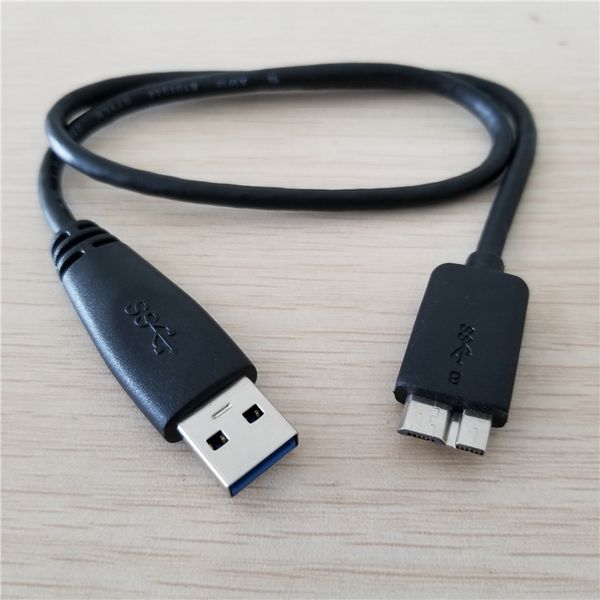 

10pcs/lot usb 3.0 micro usb 10pin data extension cable transfer short cable for external hard drive 45cm
