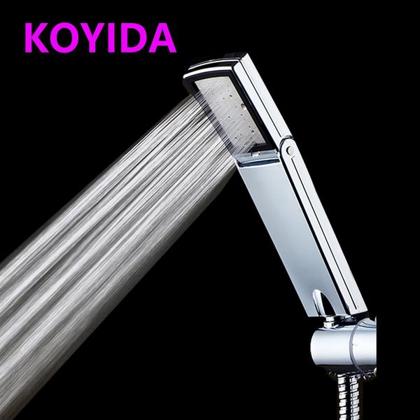 

koyida high pressure shower head hand held head bend switch square bath shower water saving showerhead bathroom accessories je19