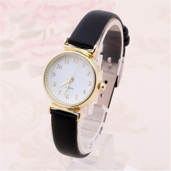 

hot sale saat clock watches women fashion dress glass leather skin strap women's watch men's watch quartz lover watches w4, Slivery;brown