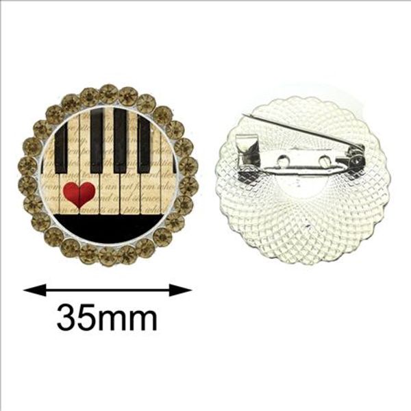 

music note jewelry vintage brooches for women piano keys brooch for music lovers brooch pins jewelry gift for wedding