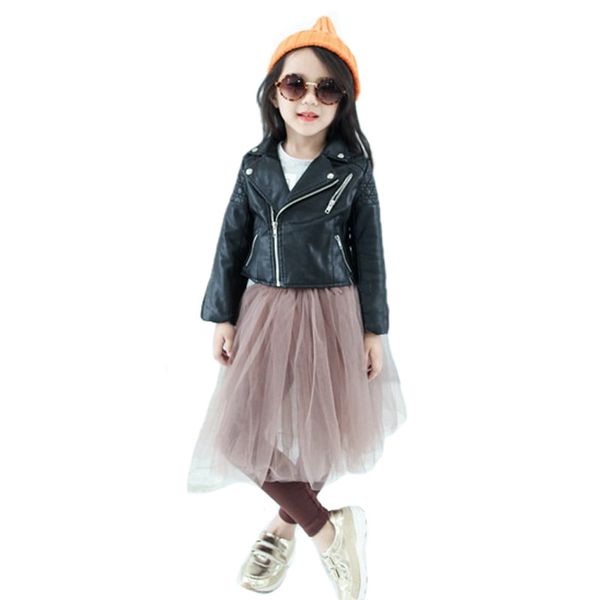 3t Leather Jacket S Promo Codes Deals 2019 Get 3t Leather Jacket Promo Codes Autumn Kids Girls Pu Children Outerwear