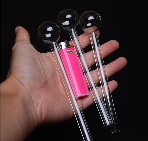 

6.5 в стекло масло горелка куря трубы 20x2mm густая прозрачная трубка 20шт/коробка freeshipping Оптовая BestGlass G44-6.5