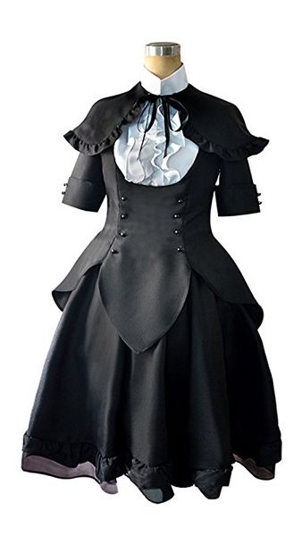 

puella magi madoka magica косплей homura akemi готическое платье лолиты, Black