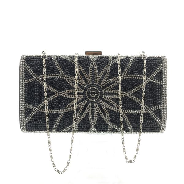 

manufacturer's supply of heng mei amazon across the border, hand held dinner banquet pearl princess bag, european and american e