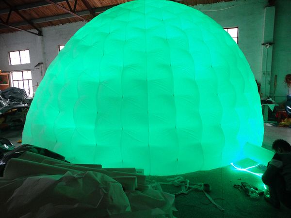 

завод прямых продаж индивидуальные палатки led кемпинг надувные палатки модель палатки