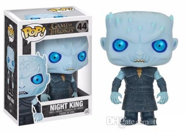 

funko pop game of thrones night king vinyl action figure with box #324 gift doll toy good quality