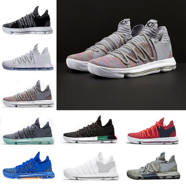 

2018 zoom kd 10 multi color oreo number bhm igloo men ba ketball hoe 10 x elite mid kevin durant neaker trainer zapato chau ure
