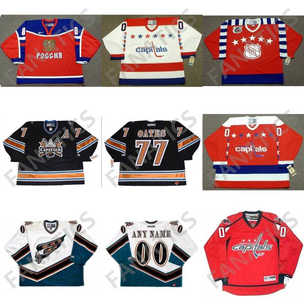 

mens womens kids washington capitals ccm vintage goalie cut custom jersey 8 alex ovechkin 34 al iafrate 28 alexander semin 74 john carlson, Black;red