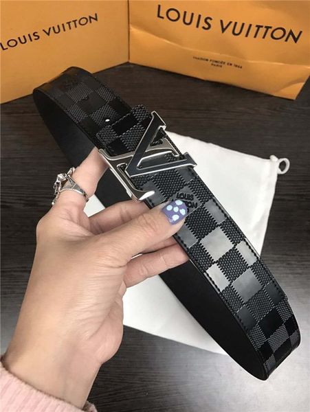 

2018 big large buckle women Belt Luxury High Quality Designer width Belts For Women mens brand belts