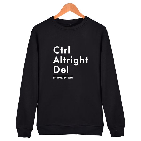 

bts ctrl altright del capless mens hoodies sweatshirts winter black hoodies men hip hop fashion casual funny xxs-4xl clothes