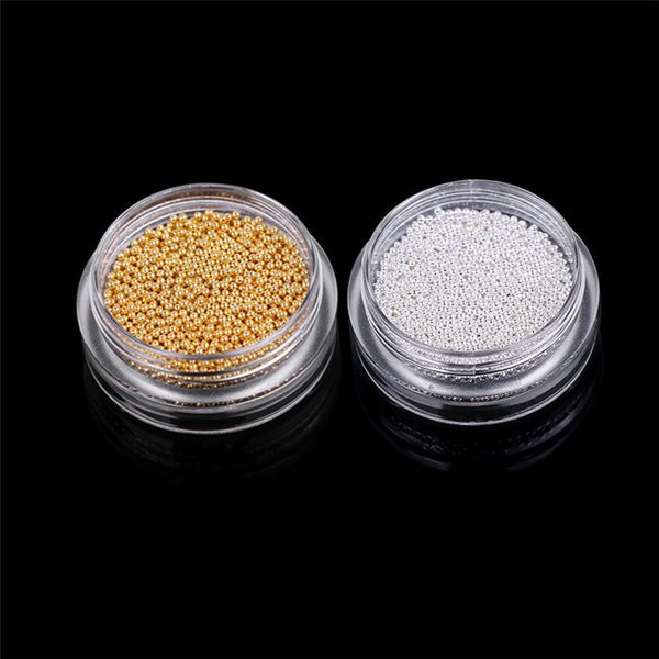 

nail art decorations 5g/box gold and silver nail glitter beads do not fade metallic decorat broken glass 0925, Silver;gold