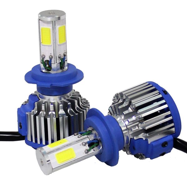 

shipping by dhl 5 sets z4 cob chips h4 h13 9004 led headlight kits h7 car bulbs h11 fog lamps 9006 cooling fan