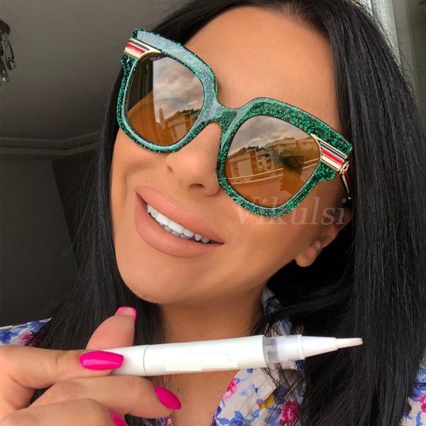 

new luxury oversized sunglasses women retro brand designer big frame sun glasses female square eyewear vintage shades for womens, White;black