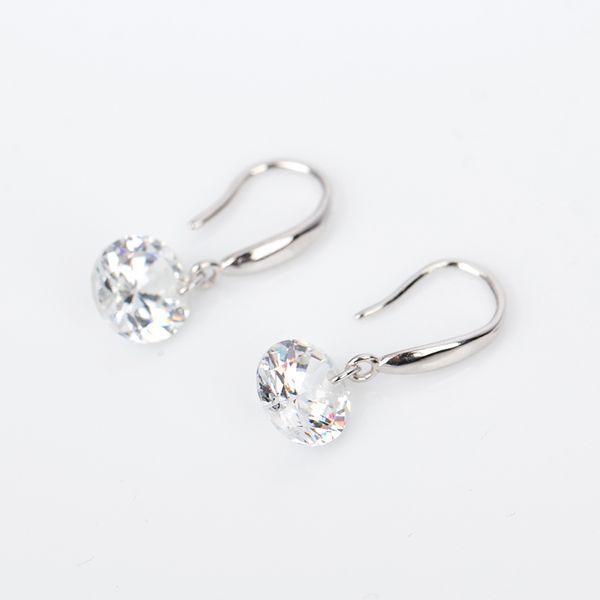 crystal pierre les femmes boucles d/'oreilles argenté zircon boucle d/'oreille