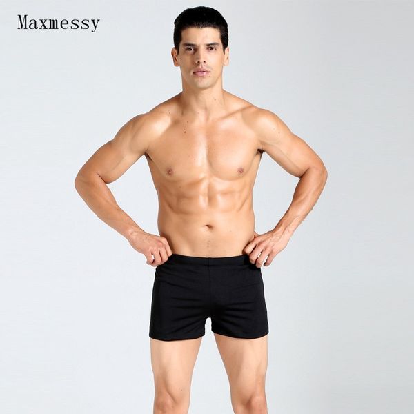 

men's swimwear maxmessy men sportswear swimming trunks bathing swim suit pants beach swimsuits briefs solid or print shorts