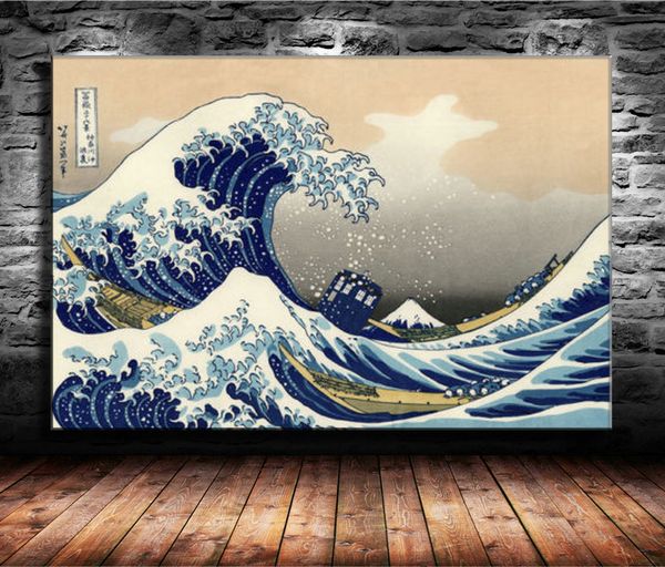 2019 The Great Wave Waves Off Katsushika Hokusai Doctor Who Home