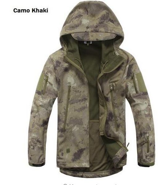 

outdoor apparel tad gear tactical softshell camouflage outdoors men army sport hoody clothing set military jacket s hunting clothes, Blue;black