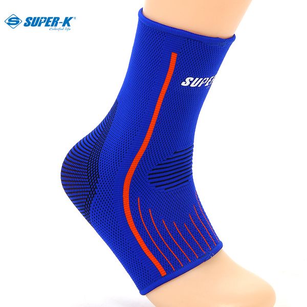 

high elastic ankle support ankle protector volleyball/soccer brace support foot sports protection protector, Blue;black