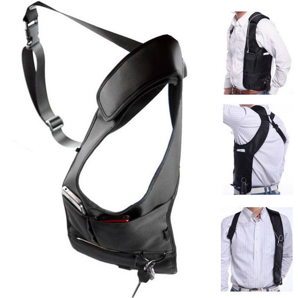 

lhlysgs women travel anti theft cross shoulder bag men security holster strap phone burglarproof underarm crossbody bags