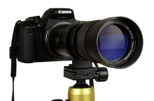 

420-800mm f/8.3-16 супер телеобъектив зум-объектив + t2 адаптерное кольцо для canon eos 750d 50d 760d 800d 77d 6d 7d 5d