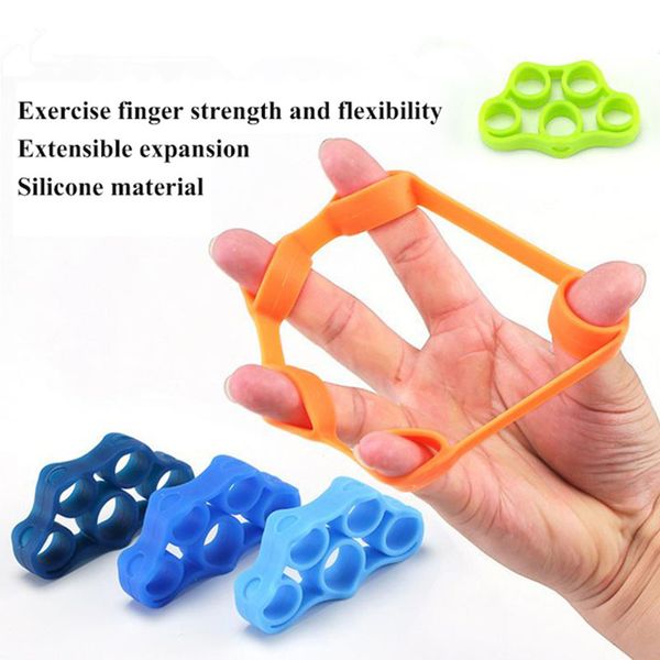 

multi-grade finger gripper strength repair trainer resistance band hand grip wrist trainer stretcher wrist exercise equipment