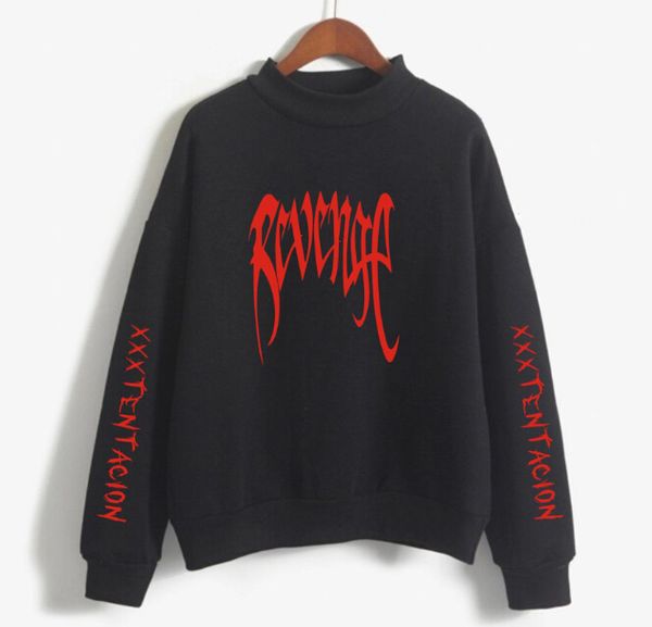 

XXX REVENGE Letter Print Rapper Pullover Sweatshirt Women Fashion High Street Winter Autumn Hoodies Mens Designer Tshirts Sweater Tops