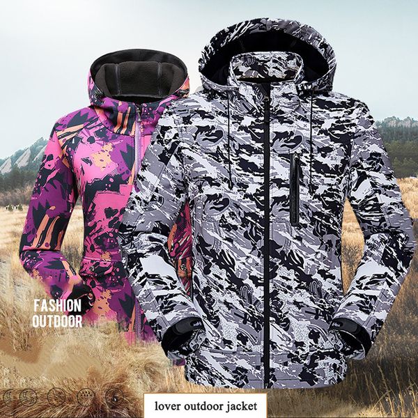 Großhandel Outdoor Männer Ski Jacke Wasserdicht Super Warm Camouflage Atmungsaktive Skifahren Wandern Jacke Winter Winddicht Snowboard Ski Kleidung Großhandel Outdoor Männer Ski Jacke Wasserdicht Super Warm Camouflage Atmungsaktive Skifahren Wandern Jacke Winter Winddicht Snowboard Ski Kleidung