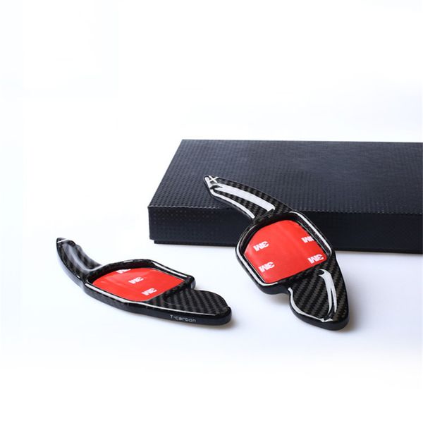 

удлинить стиль из углеродного волокна рулевое колесо переключения передач, пригодный для audi a3 a4l a7 r8 q3 q7 tt