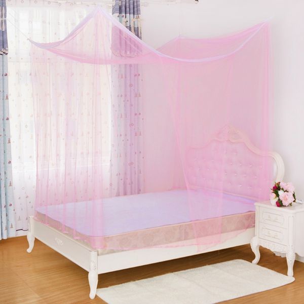 

2017 limited popular summer quadrate mosquito net bed canopies adults students insect canopy curtain mesh netting moustiquaire