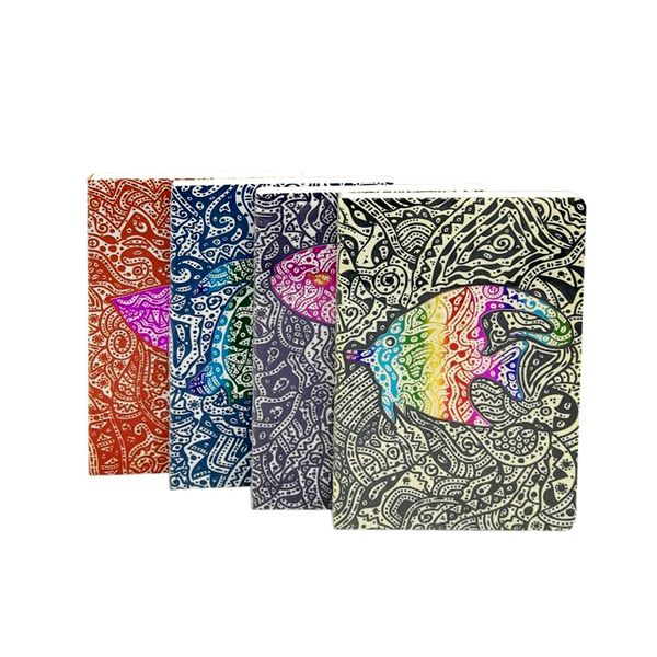 

victoria's journals soft cover notline ruled journal, Purple;pink