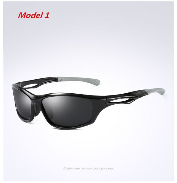 

Wholesales Polarized Sports Sunglasses UV 400 for men women Baseball Running Cycling Fishing Golf Tr90 Durable Frame