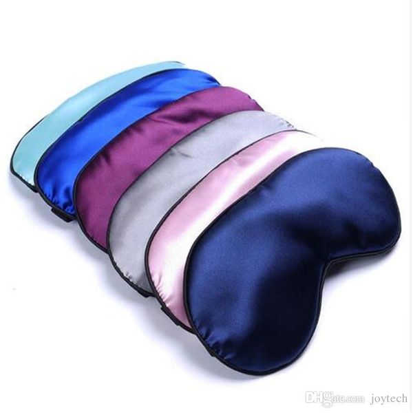 

silk sleep rest eye mask eye shade cover padded shade cover double sides sleeping eye mask travel relax dhl ing