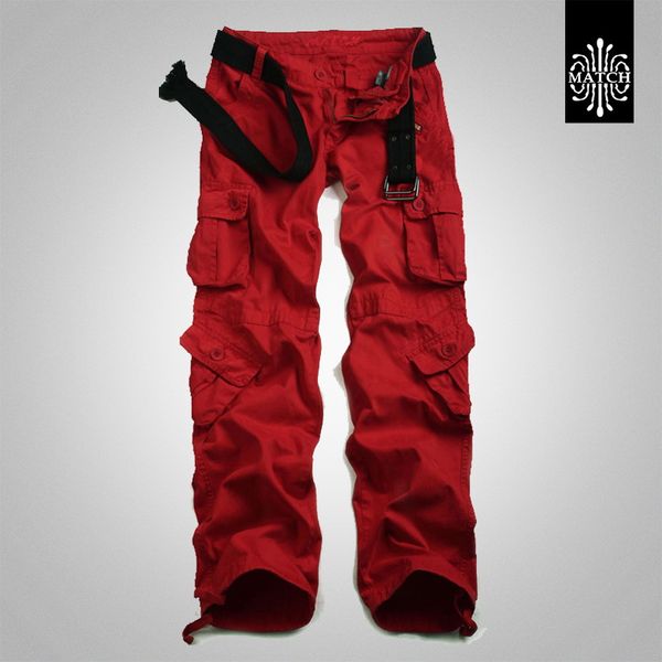 Women Cargo Pants Fashion Large Size Women Loose Multi-Pocket Cotton Trousers Spring Autumn Baggy Hip Hop Pants A1552