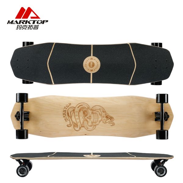 

mark9.85"*38"pro road dancing complete longboard deck made by 8layers maple quality warranty for pro sk8er or new sk8ers
