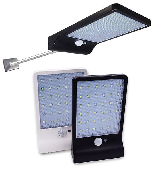 

450lm 36 led solar power street light pir motion sensor lamps garden security lamp outdoor street waterproof wall lights