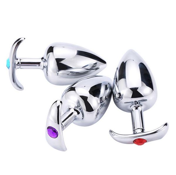 Anal Plug Lingerie - Small Size Metal Anal Plug Crystal Jewelry New Type Butt Plug Anal Beads  Dildo Adult Sex Toys For Woman Men Adult Lingerie Xxx Toys From ...