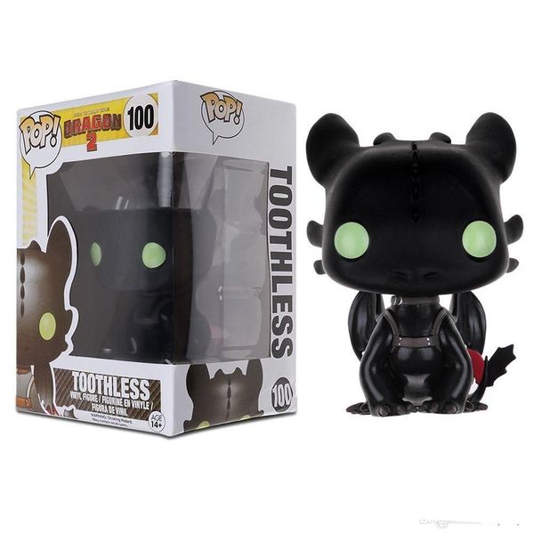 

funko pop how to train your dragon - toothless vinyl action figure with box #189 popular gift