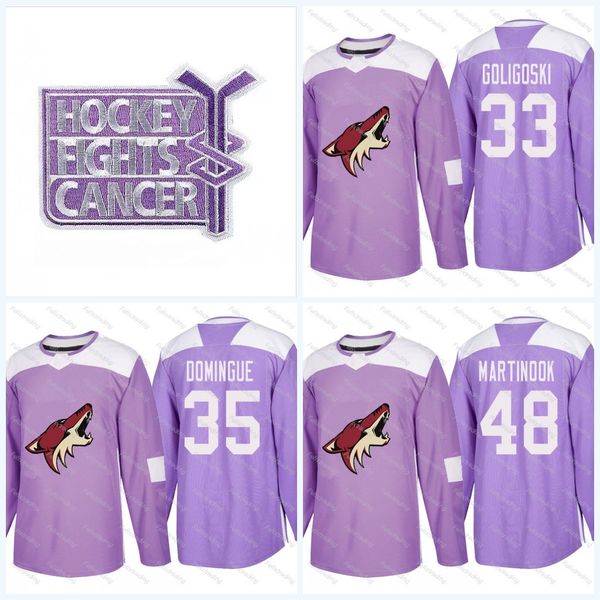 

Womens 16 Max Domi Purple Fights Cancer Practice Arizona Coyotes 21 Derek Stepan 25 Nick Cousins 15 Brad Richardson Hockey Jerseys