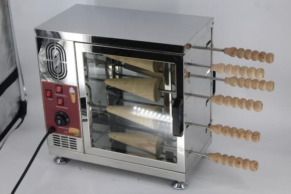 

new arrive chimney cake oven commercial automatic electric chimney roll cake oven bread roll machine for sale