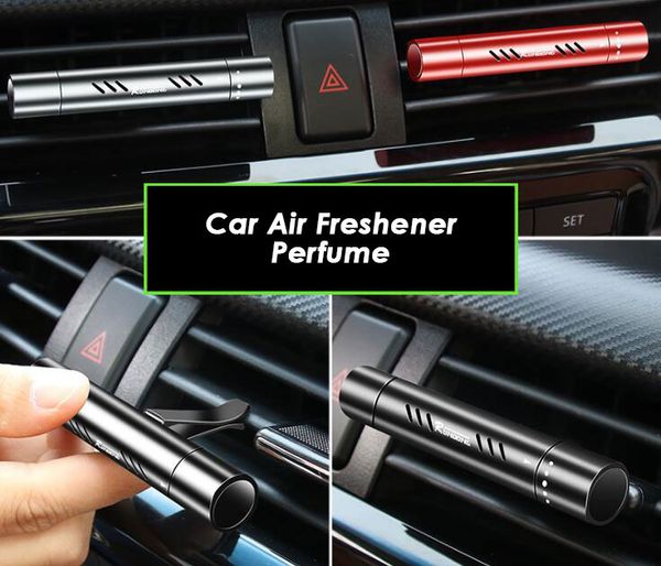 

car air freshener perfume vehicle solid air purifier metal decoration aroma diffuser purifier solid clip aromatherapy clamp