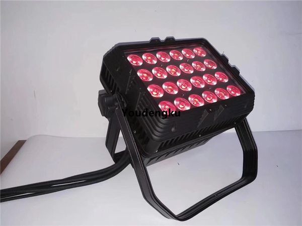 8 parça su geçirmez lir led Duvar Yıkayıcı 24x18 w RGBW Bir UV 6 in1 led şehir renk 18 w Açık Duvar Yıkama Işık