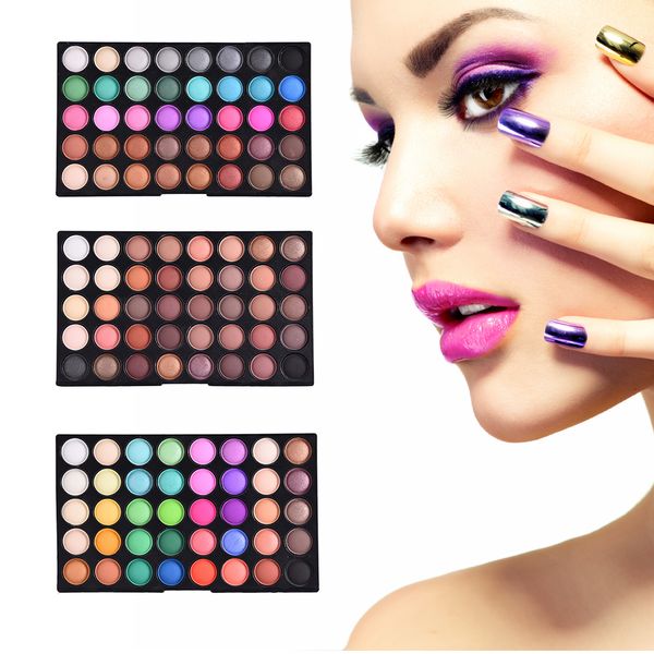 

Popfeel 120 Colours Nude Eyeshadow Palette Профессиональный бренд макияжа глаз Блеск Тени для век Kit