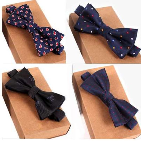 

tie fashion man shirt accessories navy bow tie for wedding men wholesale bowtie party business formal, Black;gray