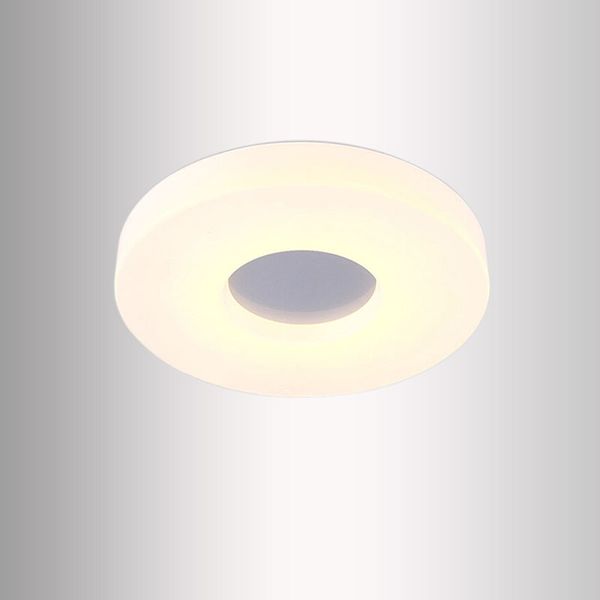 Modern Branco Acrílico LED Rodada Quarto Teto lâmpada Simples Design Balcão de teto Luz Sala de estar luminárias de teto de iluminação