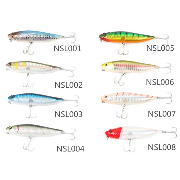 

lake hard fishing lure hooks hard fishing bait noeby pencil ater 115mm/25.5g artificial bait with sharp and strong vmc treble